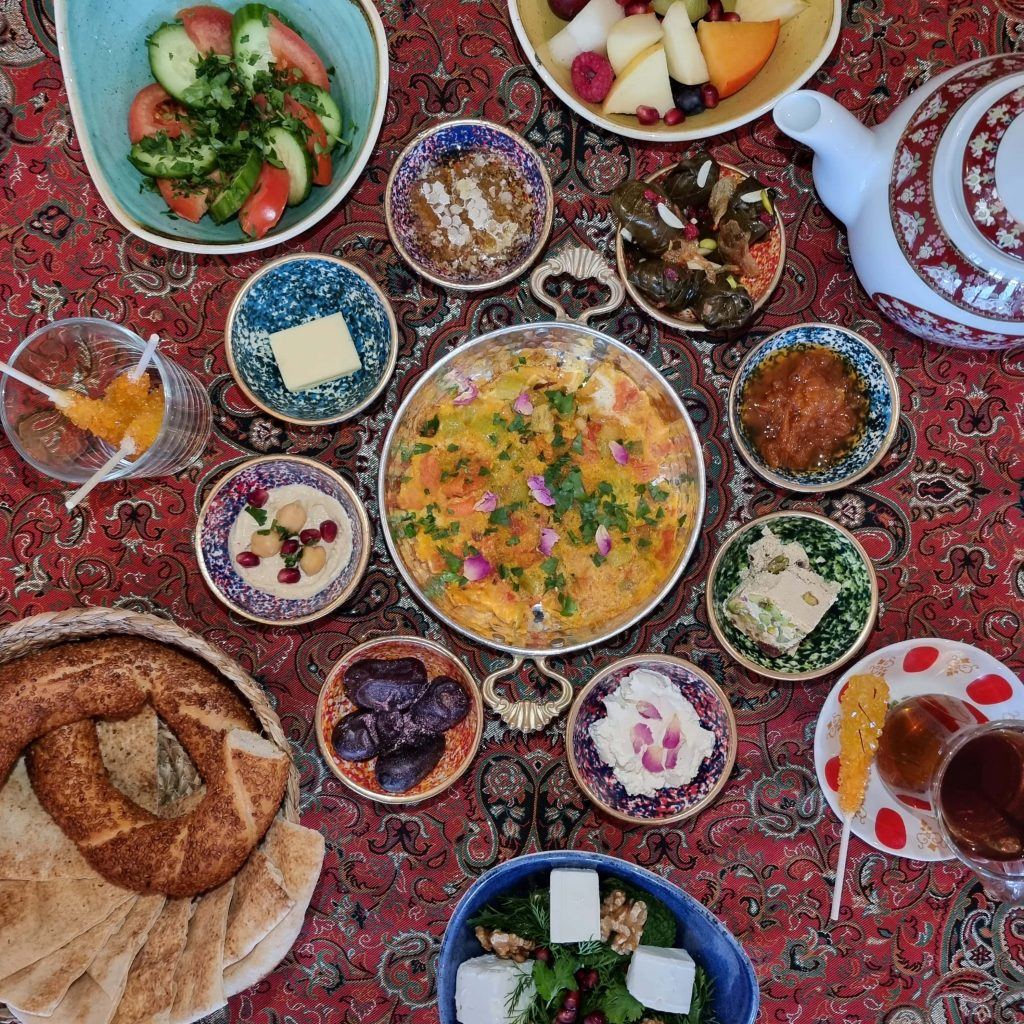 Persisches Frühstück bei Nabatian